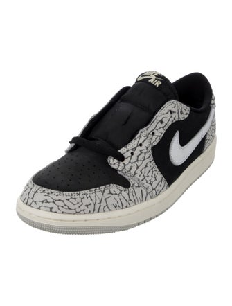 Jordan 1 Retro Low OG 'Black Cement; Athletic Sneakers