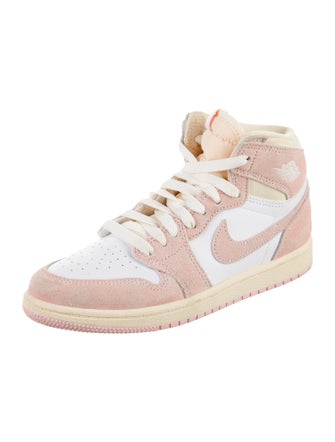 Jordan Girls' 1 Retro High OG 'Washed Pink' sneakers