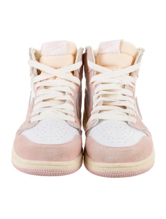 Jordan Girls' 1 Retro High OG 'Washed Pink' sneakers