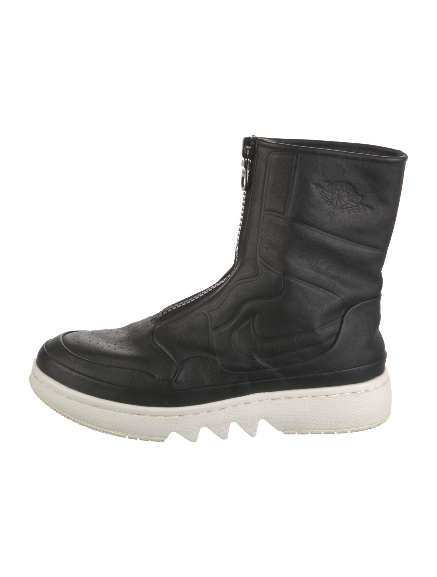 Jordan Leather Combat Boots