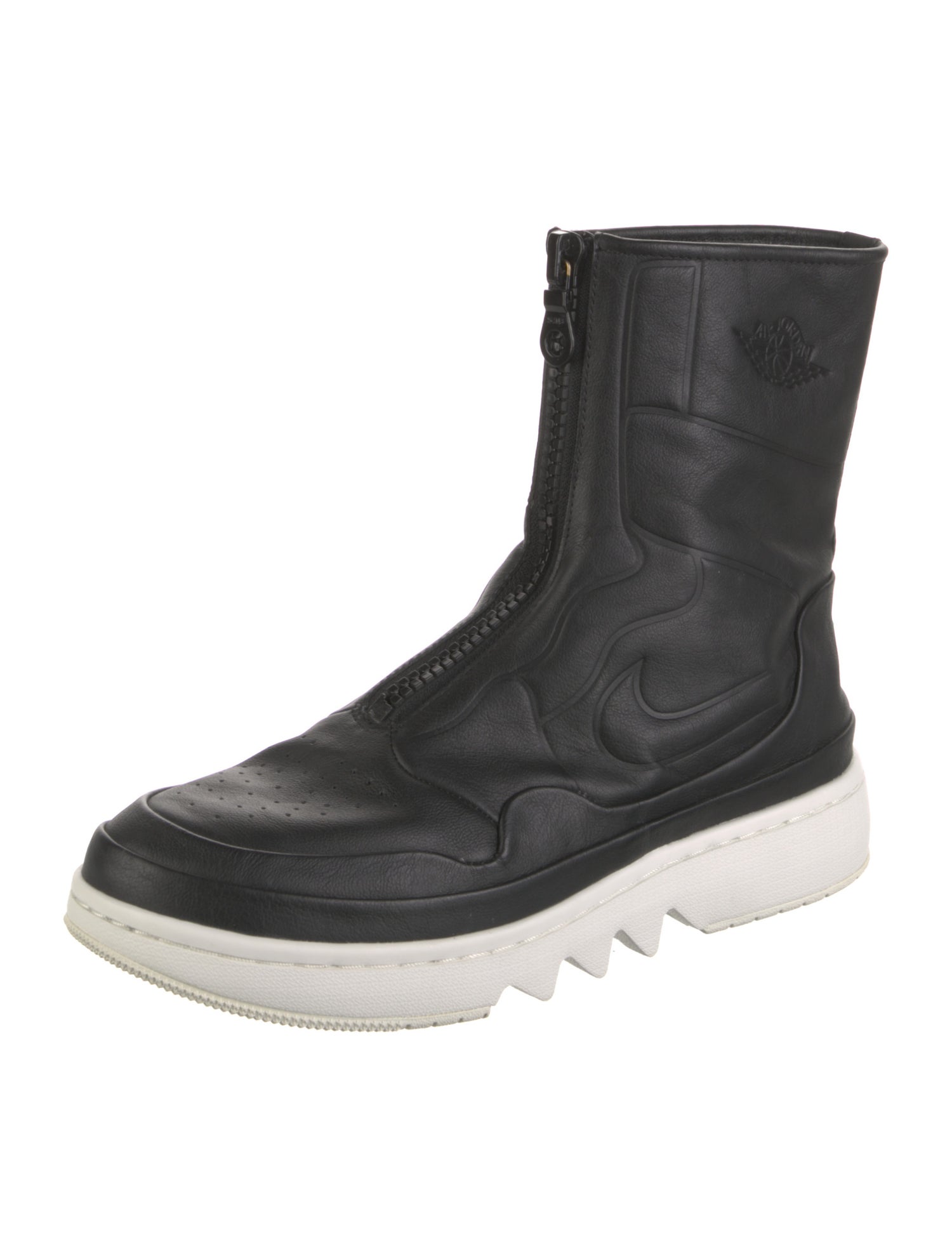 Jordan Leather Combat Boots