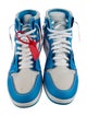 Off-White x Jordan 1 Retro High 'University Blue' Sneakers