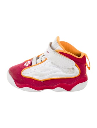 Jordan Pro Strong White Cardinal Red Vivid Orange