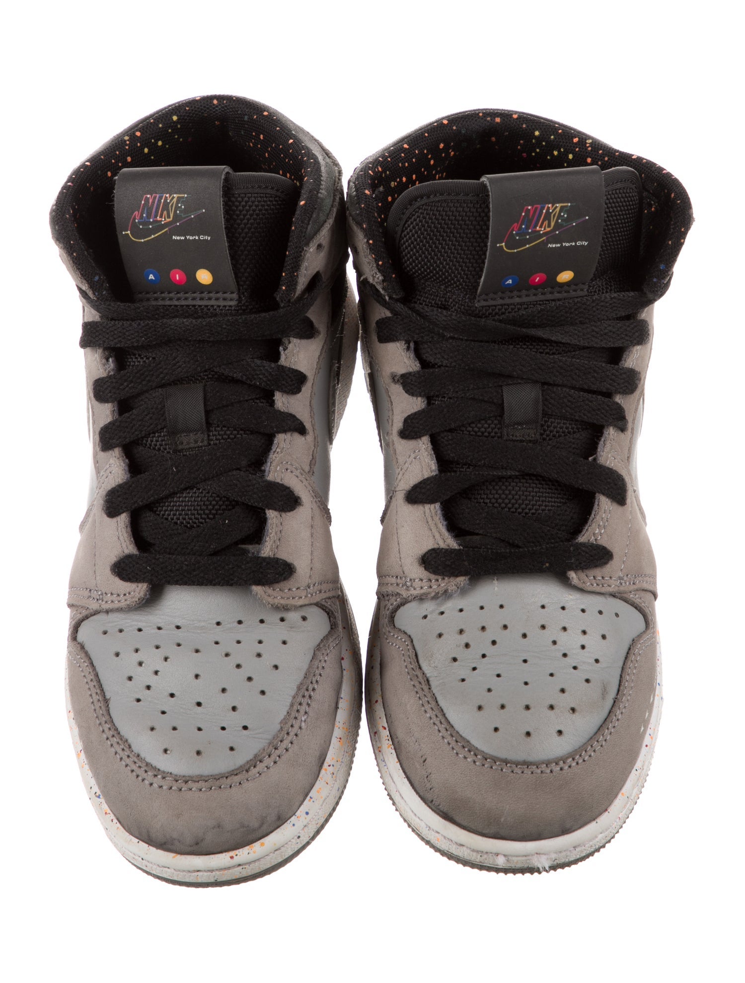 Jordan Boys' 1 Mid Wings GS 'NYC Subway'