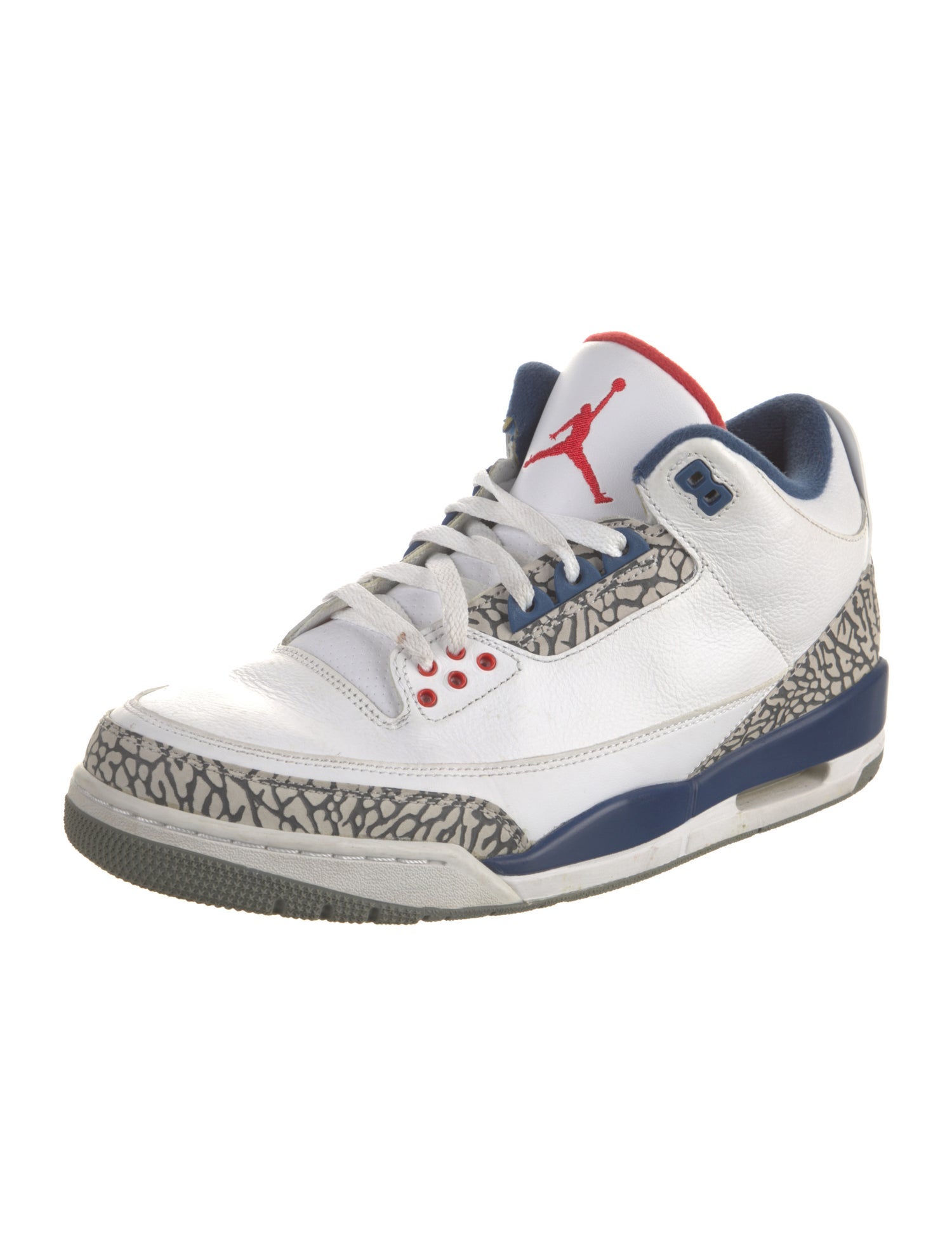 Jordan 3 Retro True Blue (2016) Athletic Sneakers