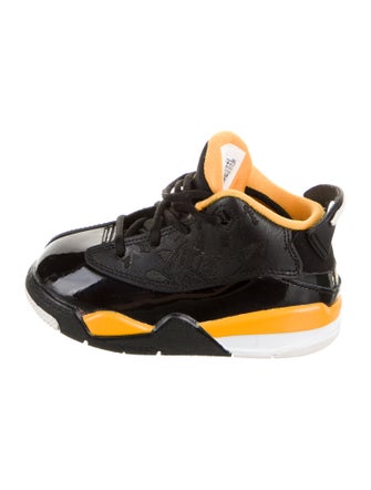 Jordan Kids' Dub Zero 'Black Taxi' (TD) Sneakers