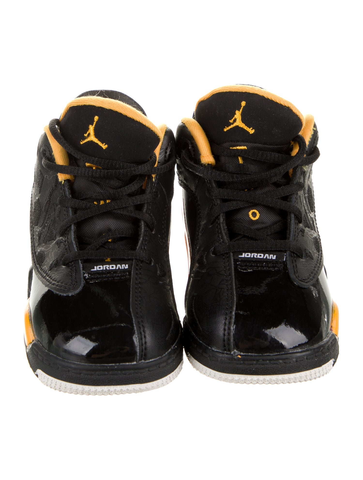 Jordan Kids' Dub Zero 'Black Taxi' (TD) Sneakers