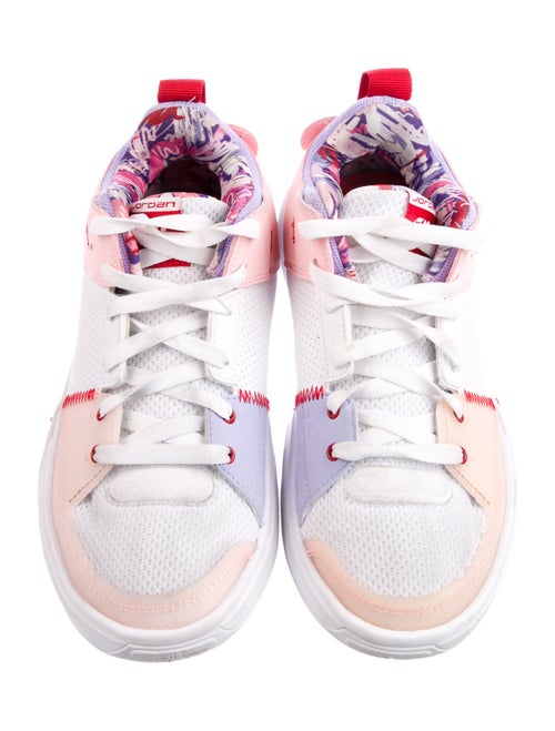 Jordan White artic Punch purple University Red