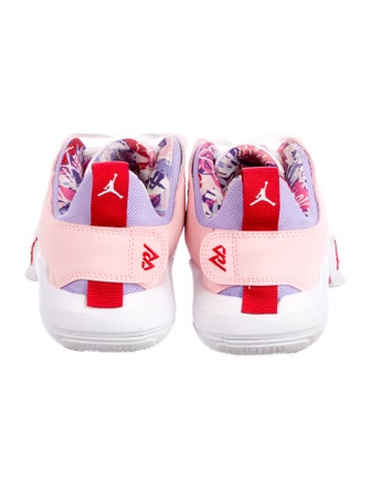 Jordan White artic Punch purple University Red