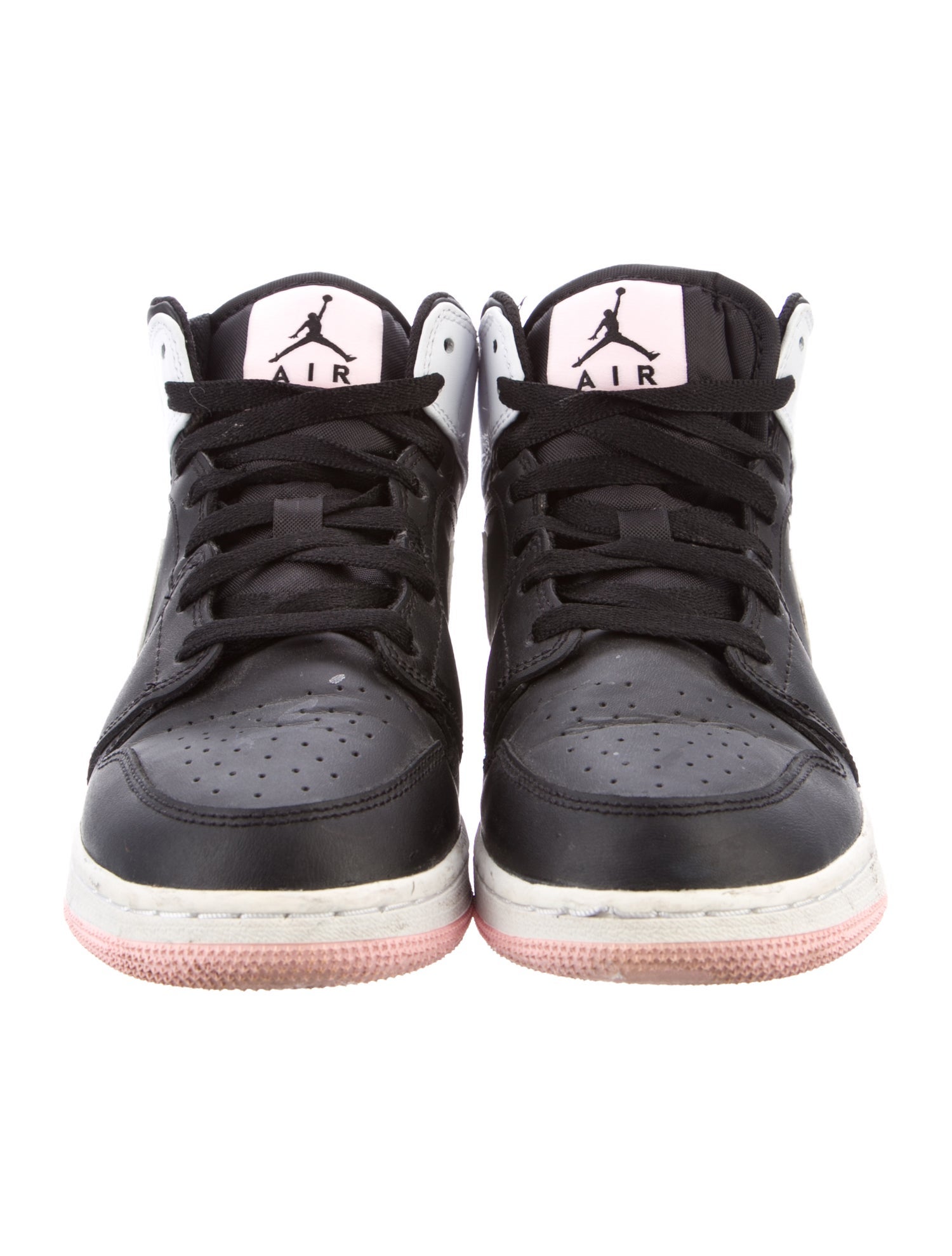 Jordan Kids' 1 Mid 'Arctic Pink' Sneakers