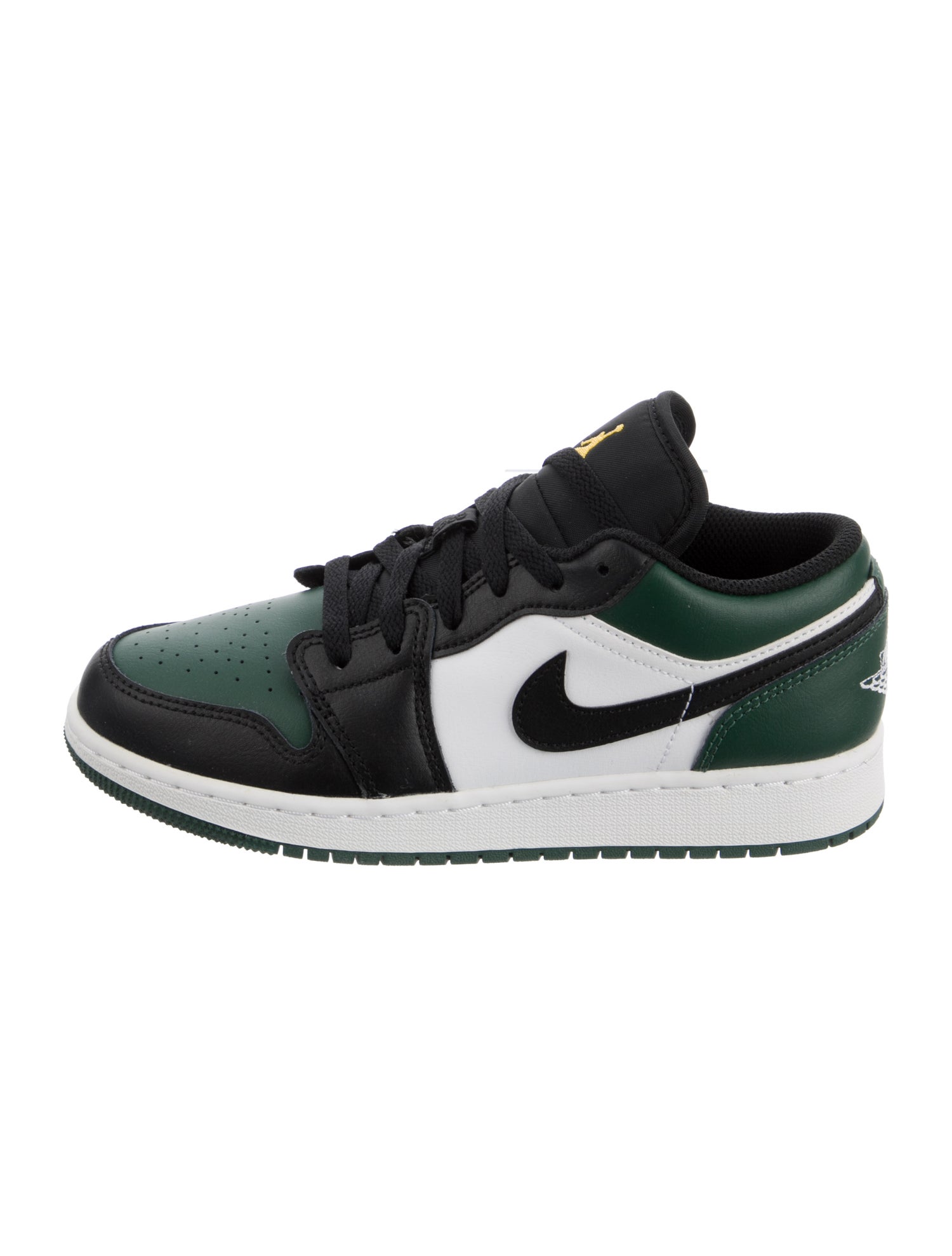 Jordan 1 Low GS 'Green Toe' w/ Tags