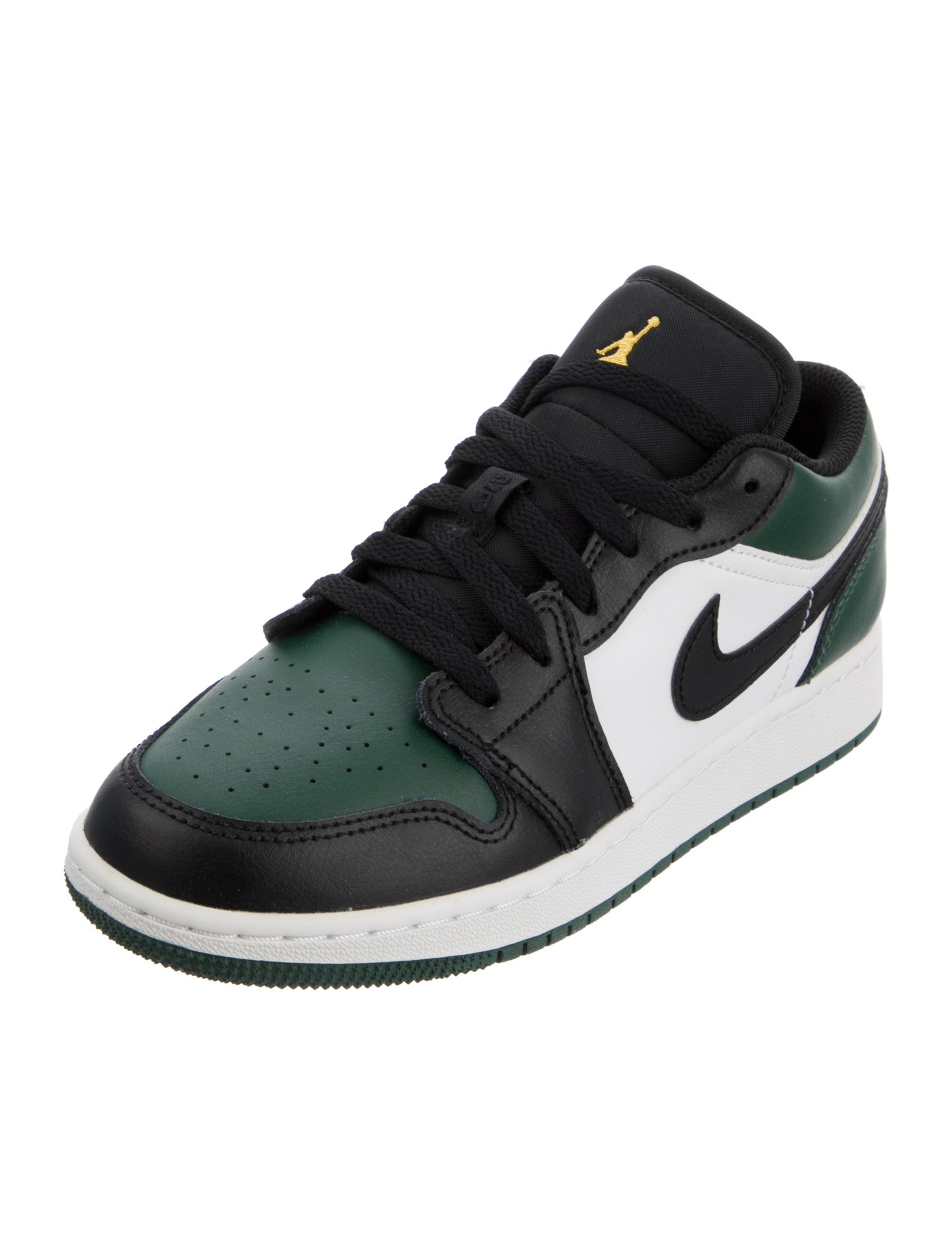 Jordan 1 Low GS 'Green Toe' w/ Tags