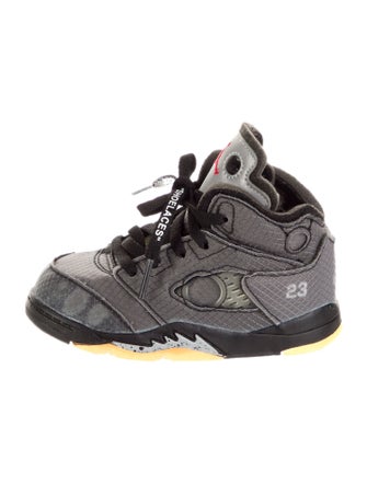 Off-White x Jordan Boys' 5 Retro SP TD 'Muslin'