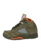 Jordan Toddler Boys' 5 Retro Army Olive Sneakers