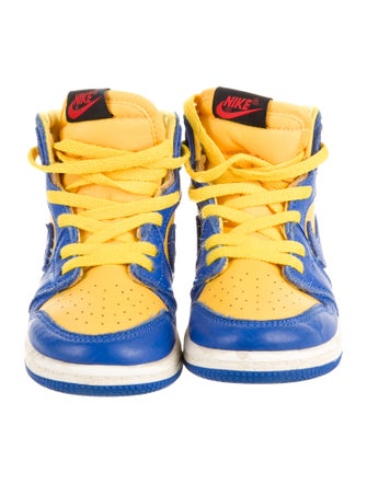 Jordan Kids' 1 Retro High OG 'Reverse Laney' (PS) Sneakers