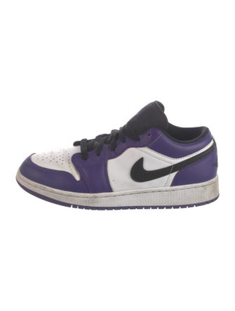 Jordan 1 Low Court Purple White Low Top Sneaker