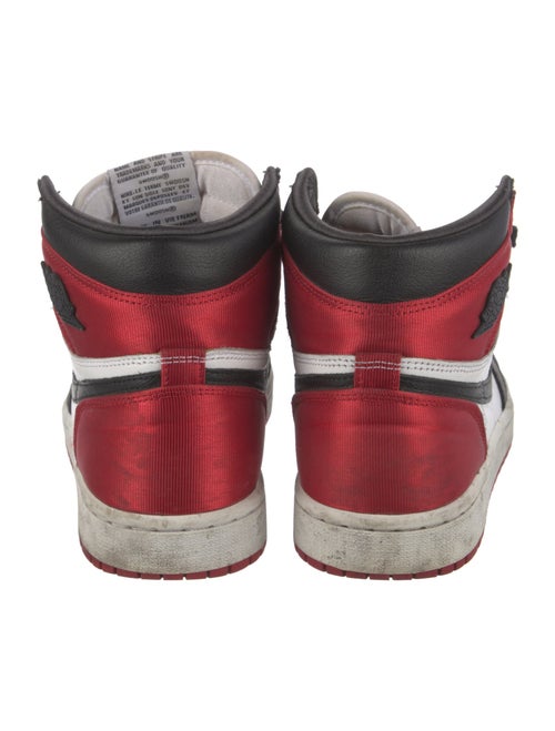 Jordan Jordan 1 Retro High Satin Black Toe (Women's) Athletic Sneakers