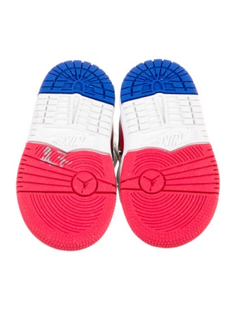 Jordan Kids' 1 Mid RM EasyOn 'White Racer Blue Red' (TD) Sneakers