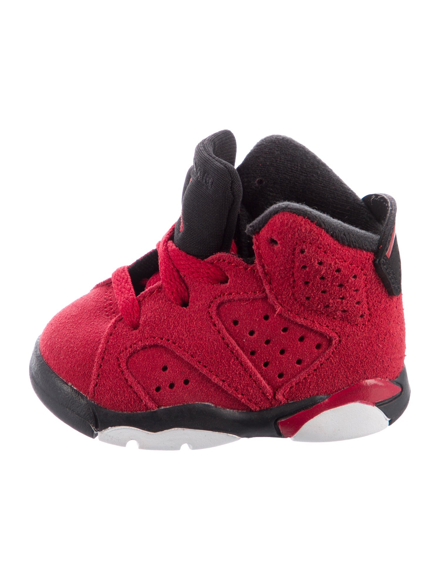 Jordan Infant Boys' 6 Retro Varsity Red (TD) High-Top Sneakers