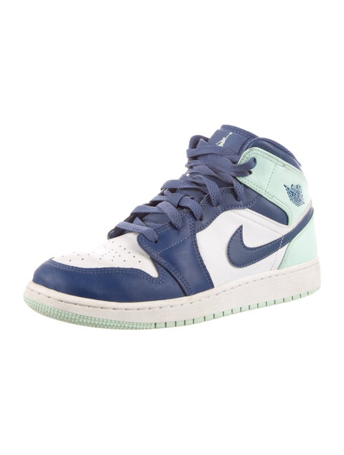 Jordan 1 Mid GS 'Blue Mint' High Sneaker