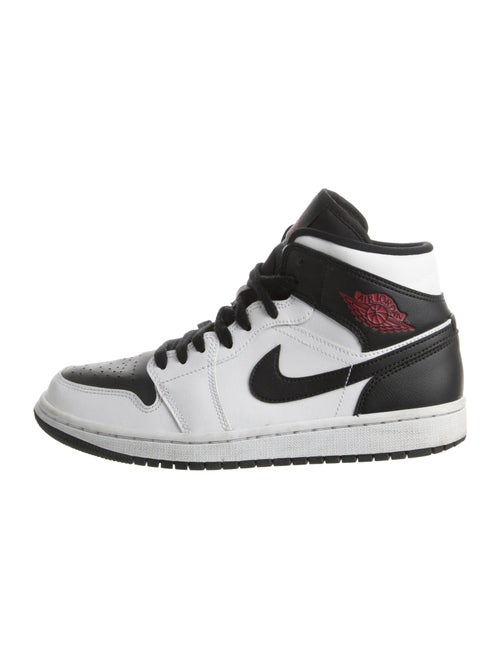 Jordan 1 Mid Reverse 'Black Toe' Athletic Sneakers