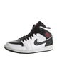 Jordan 1 Mid Reverse 'Black Toe' Athletic Sneakers