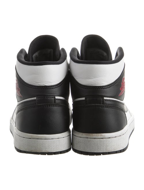 Jordan 1 Mid Reverse 'Black Toe' Athletic Sneakers