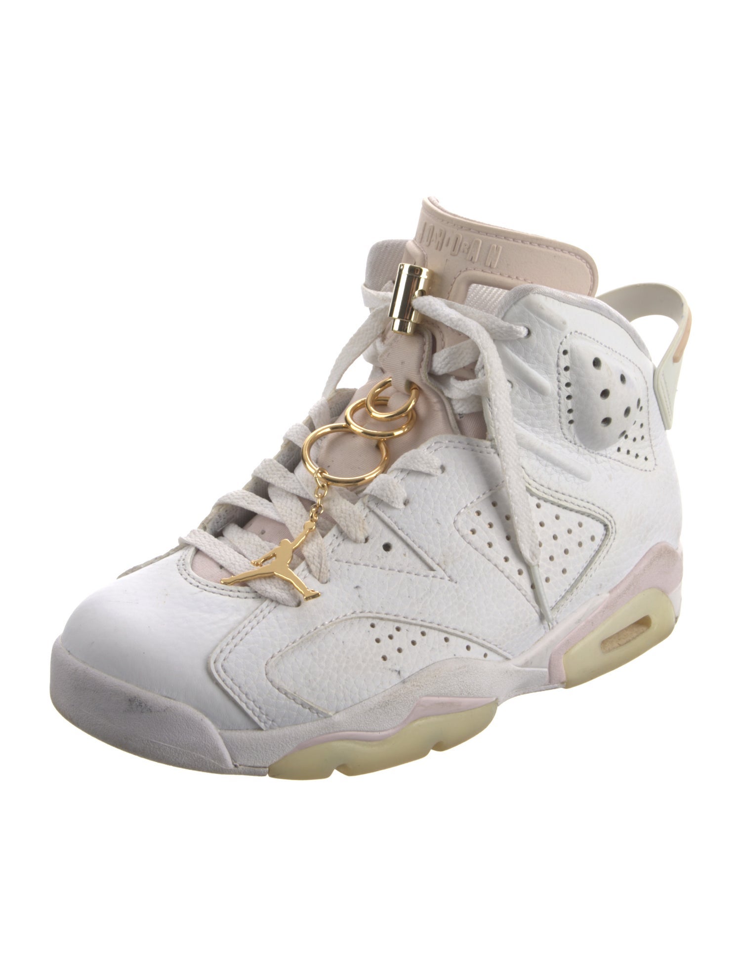 Jordan Leather Wedge Sneakers