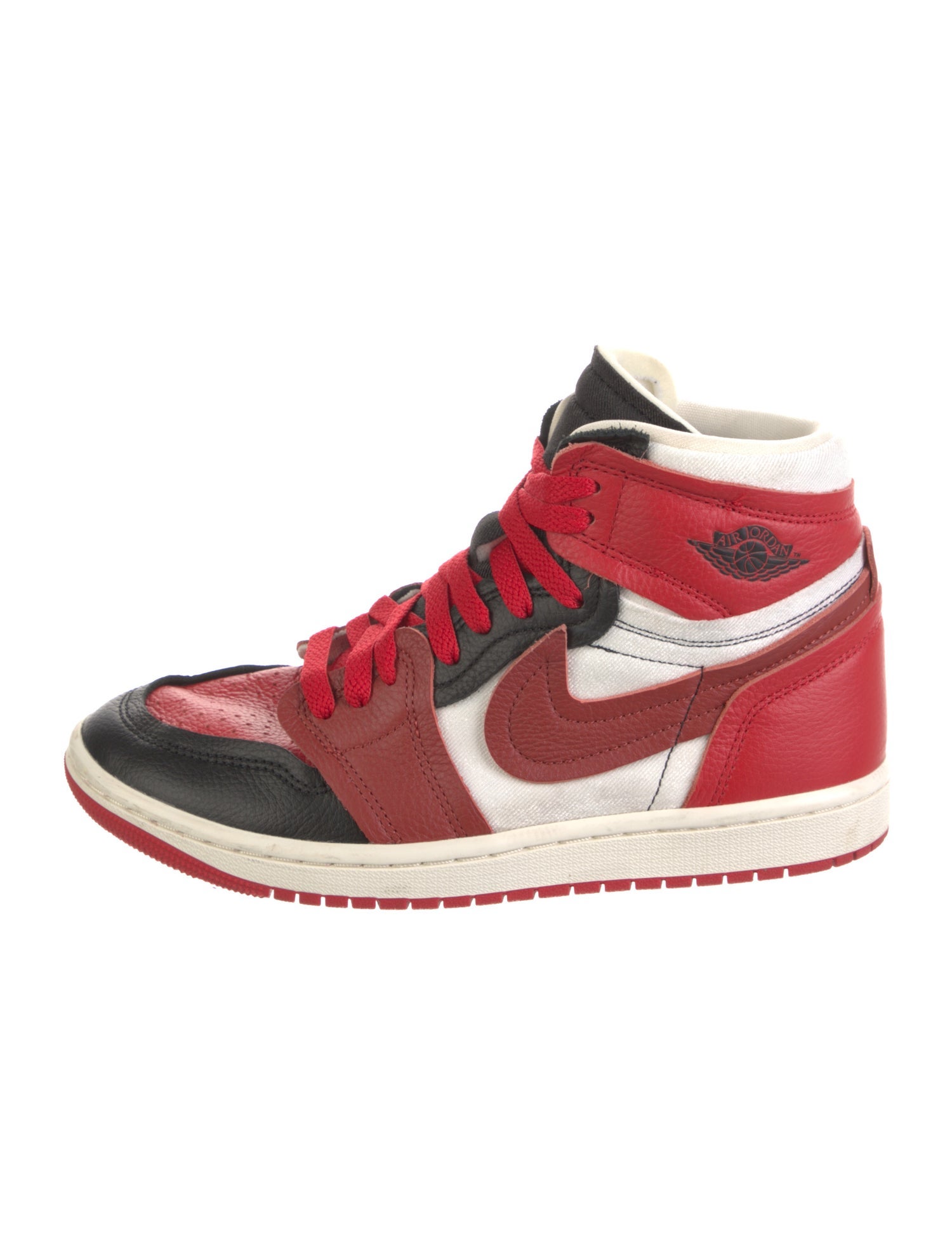 Jordan 1 High Method of Make Sport Red Athletic Sneakers
