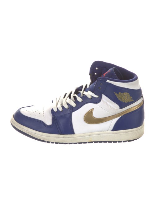 Jordan 1 Retro Gold Medal Athletic Sneakers