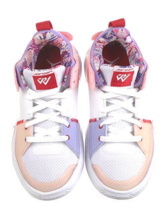 Jordan One Take 5 'White Arctic Punch Purple Pulse University Red '(GS)