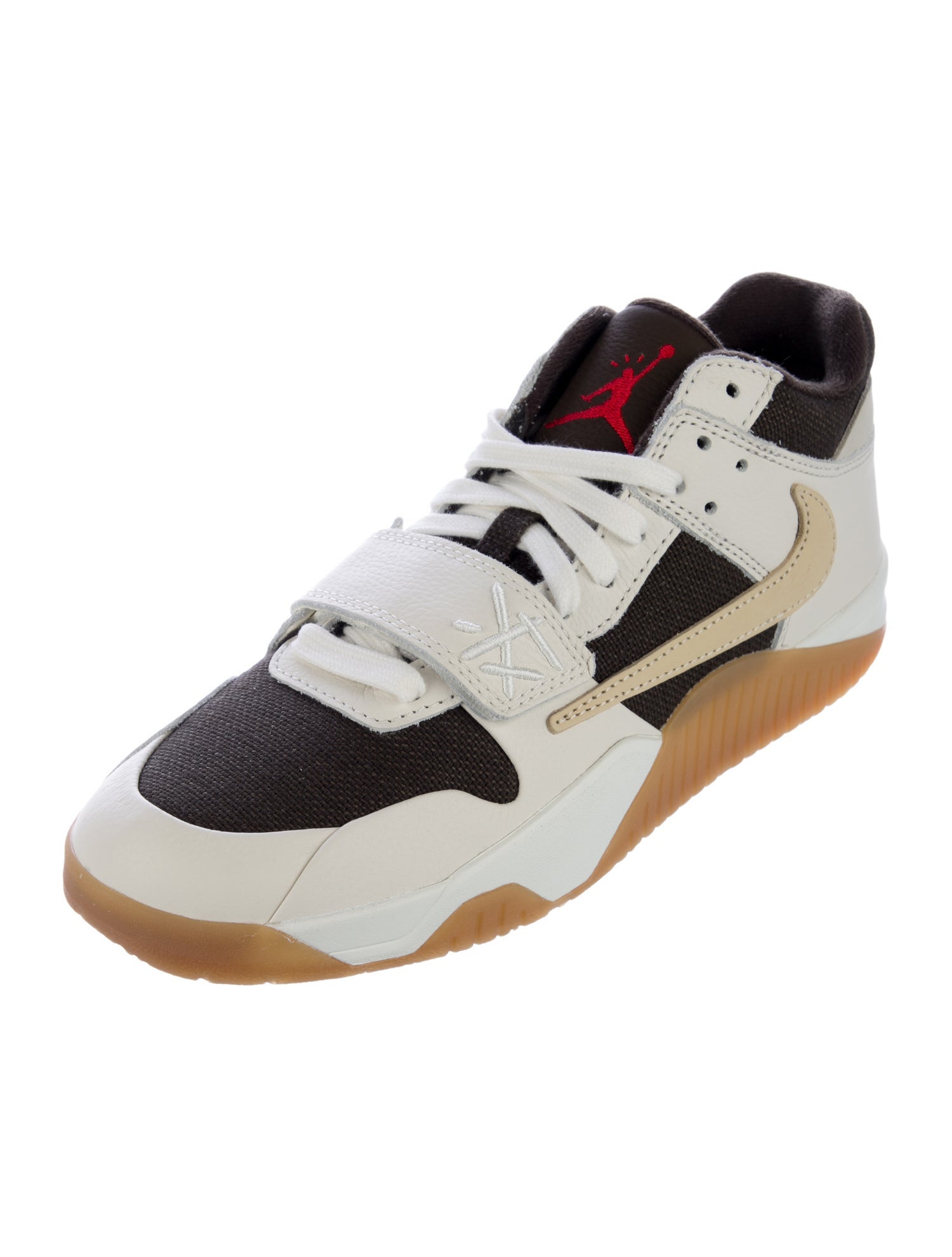 Jordan x Travis Scott Jumpman Jack TR 'Sail' Promo Sample Athletic Sneakers