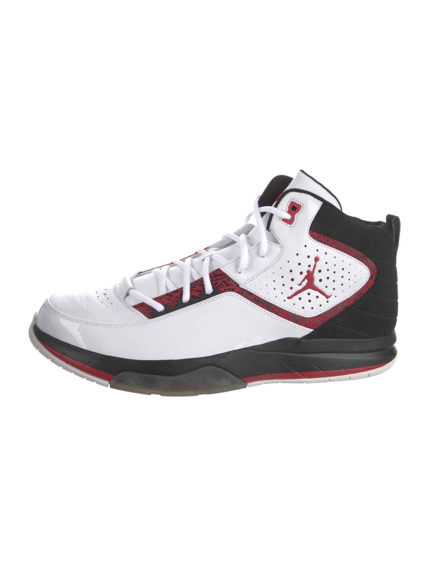 Jordan Patent Leather Printed Sneakers w/ Tags