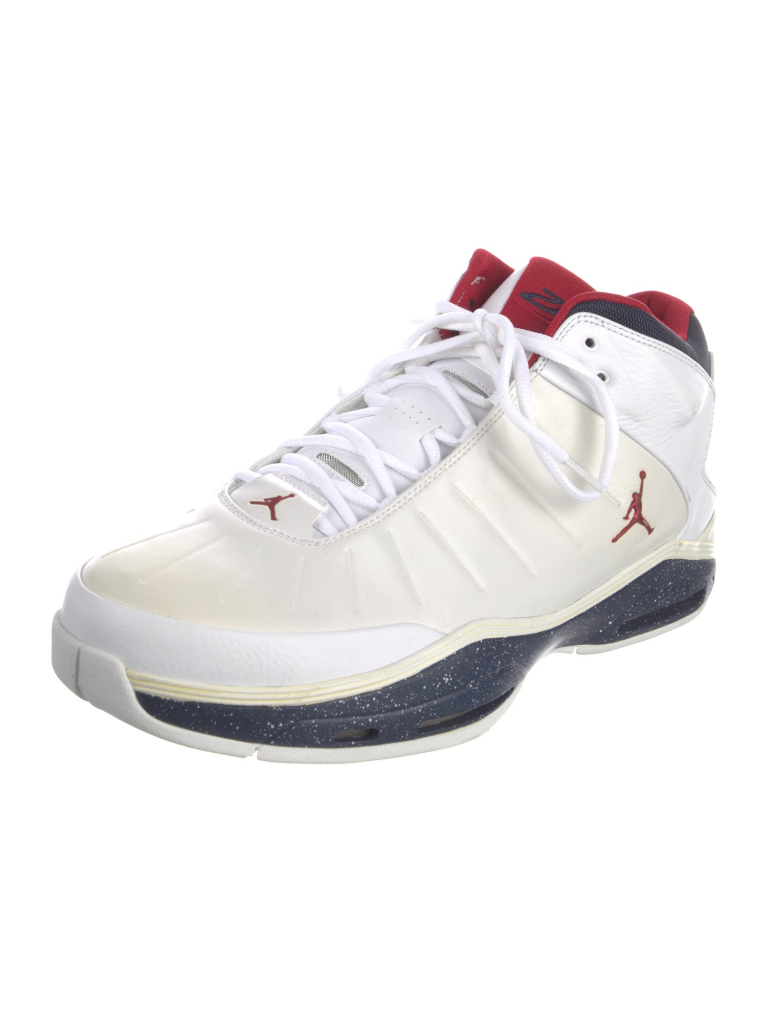 Jordan Leather Printed Sneakers w/ Tags