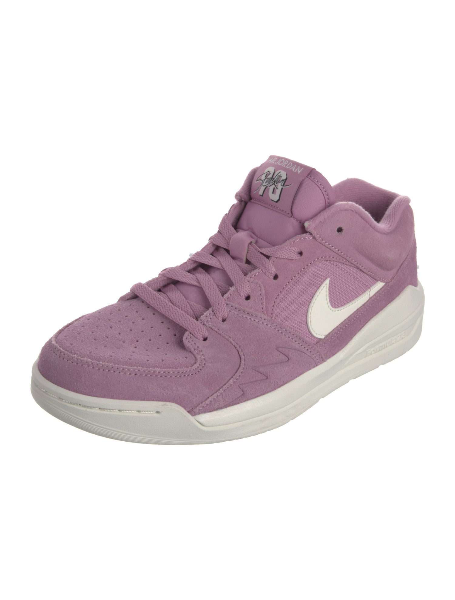 Jordan Suede Graphic Print Sneakers