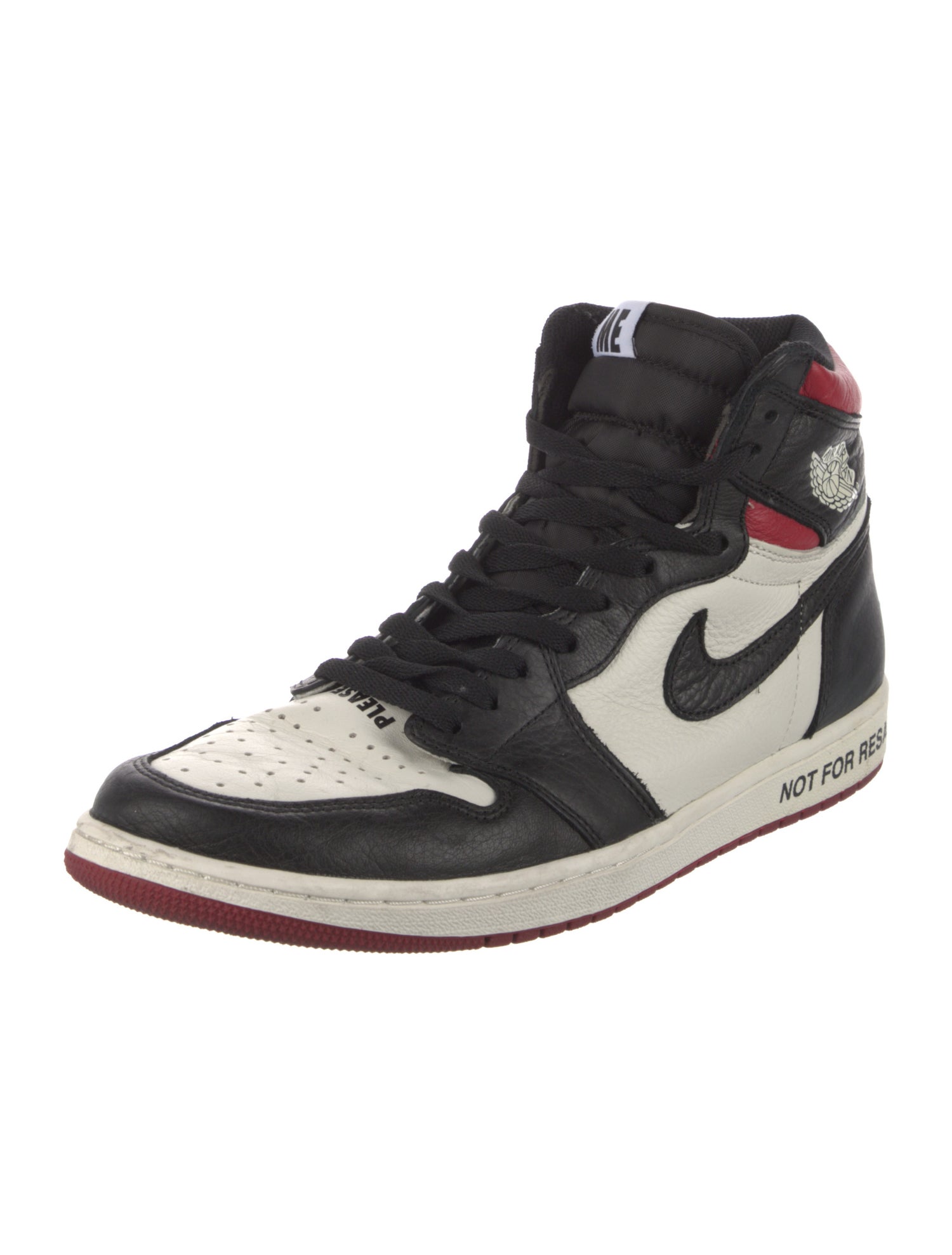 Jordan 1 Retro High 'Not For Resale' Athletic Sneakers