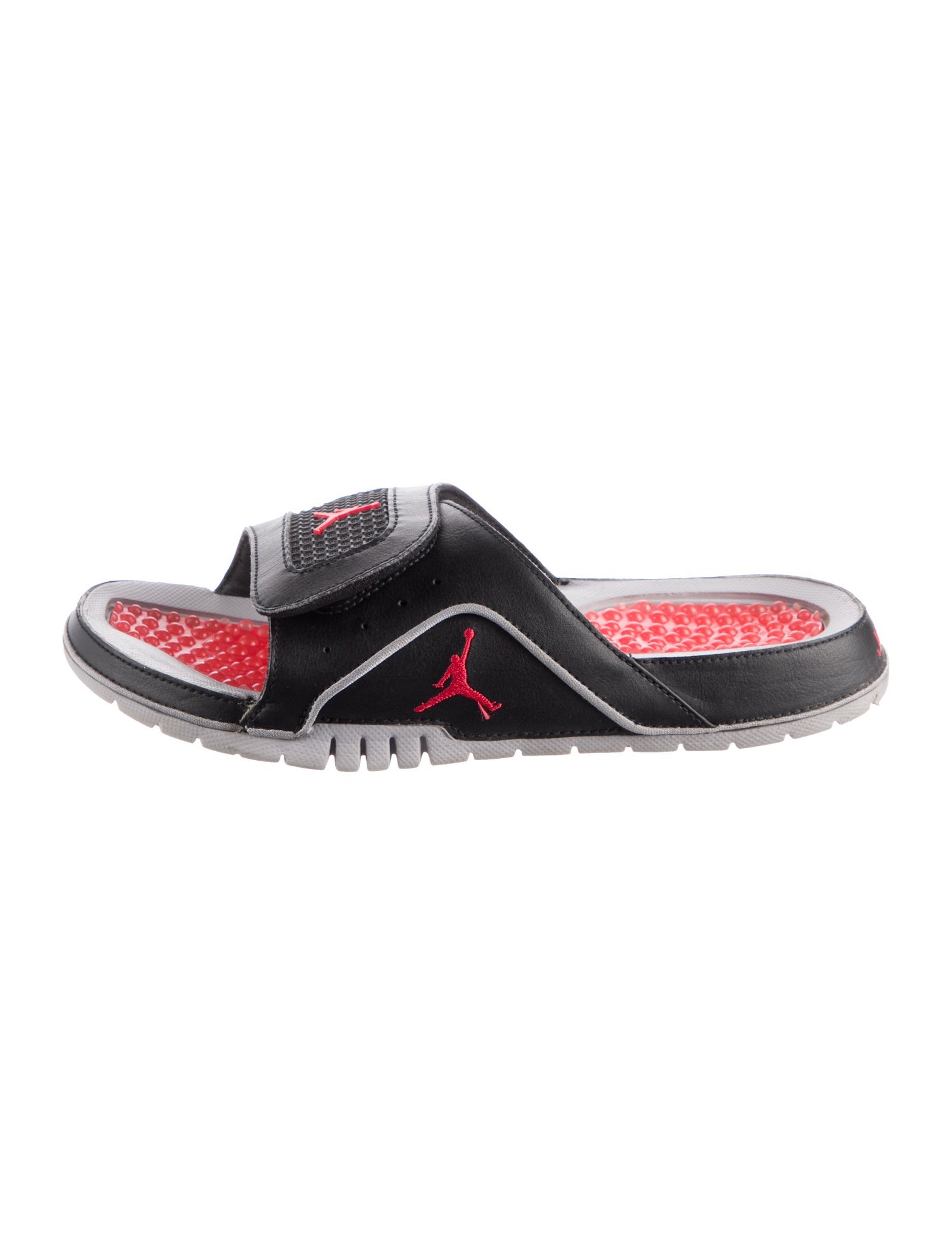 Jordan Hydro 4 Slide Black Cement Slide Sandals