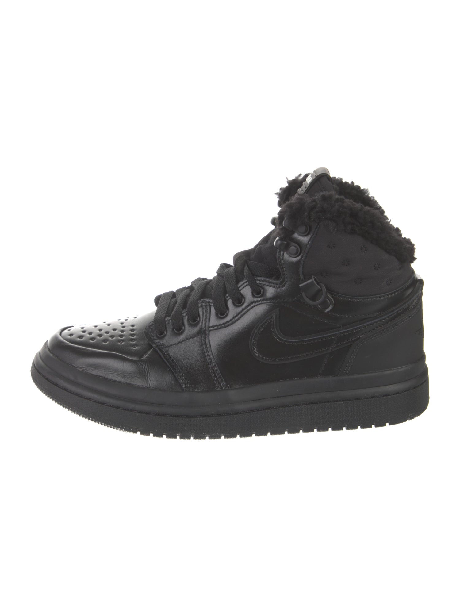 Jordan 1 Acclimate Triple Black Sneakers
