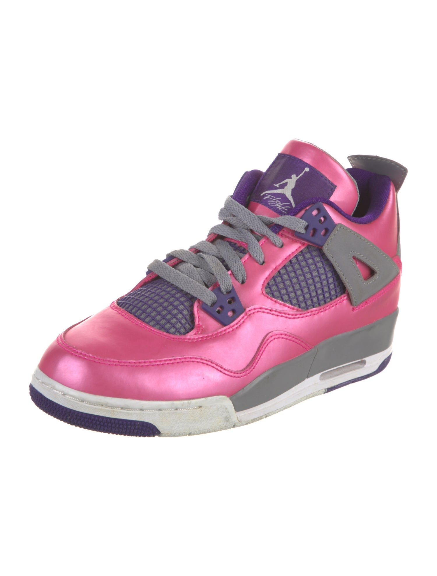 Jordan Kids' 4 Retro Pink Foil (GS) Sneakers