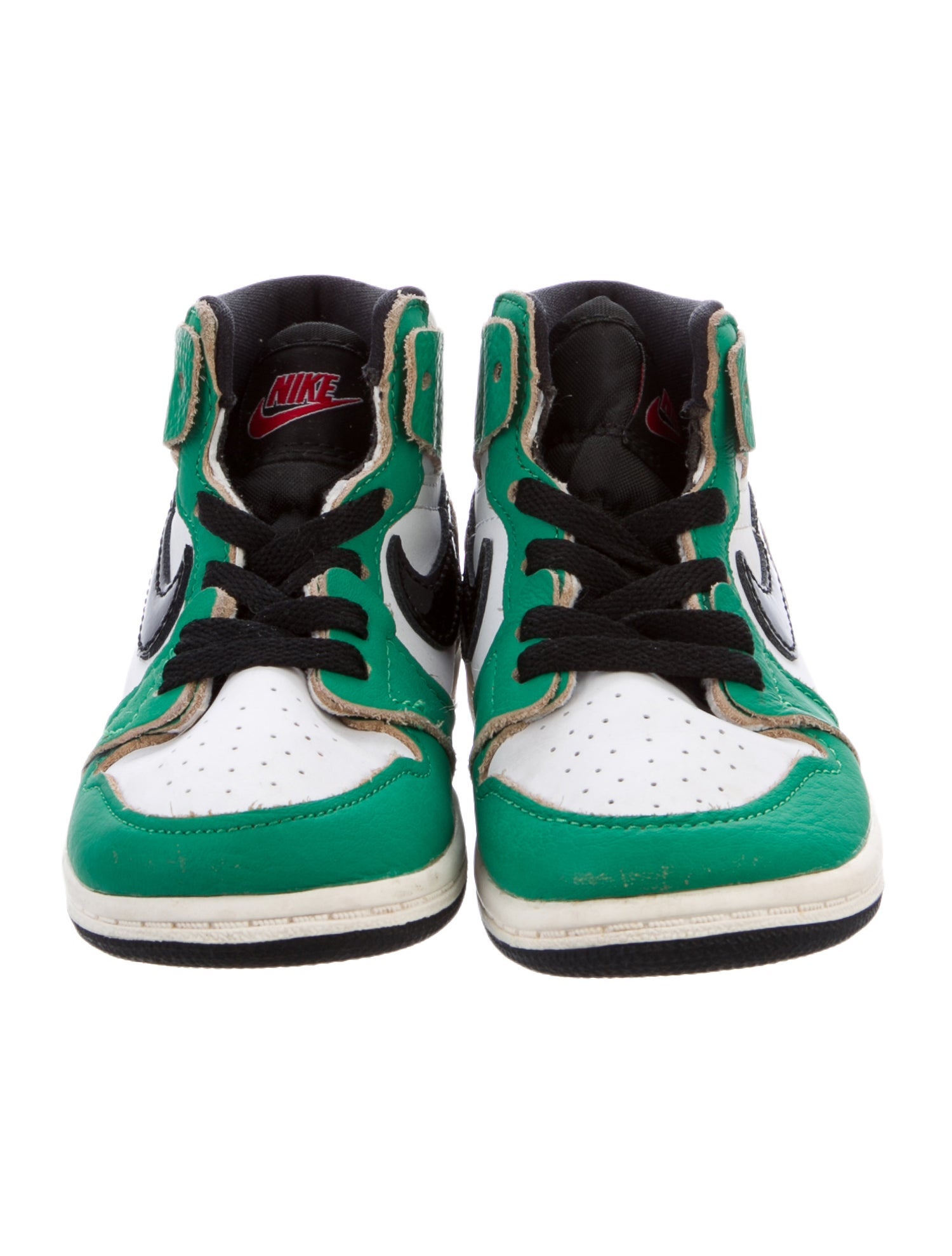 Jordan Toddler Boys' 1 Retro High OG TD 'Lucky Green' 2020 Sneakers