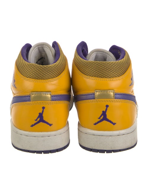 Jordan Leather Graphic Print Sneakers