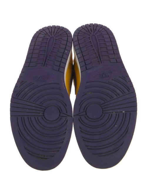 Jordan Leather Graphic Print Sneakers