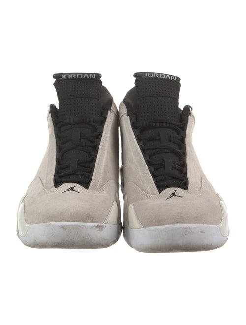 Jordan Suede Embroidered Accent Sneakers