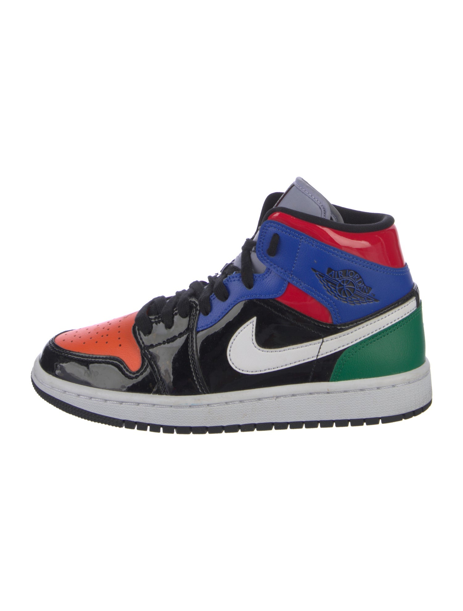 Jordan Air Jordan 1 Mid SE Multi Patent Leather Sneakers