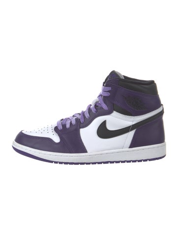 Jordan Sneakers 1 Retro High 'Court Purple White' US 10.5 |
