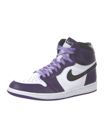 Jordan 1 Retro High 'Court Purple White' Sneakers