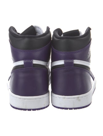 Jordan 1 Retro High 'Court Purple White' Sneakers