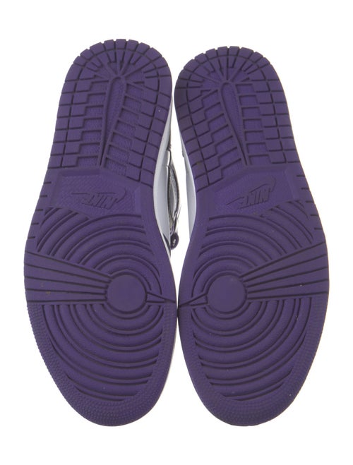 Jordan 1 Retro High 'Court Purple White' Sneakers