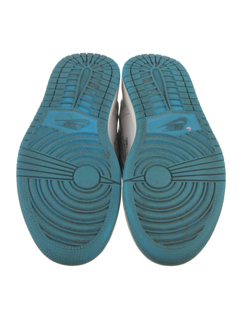 Off-White x Jordan 1 Retro High 'University Blue' Athletic Sneakers