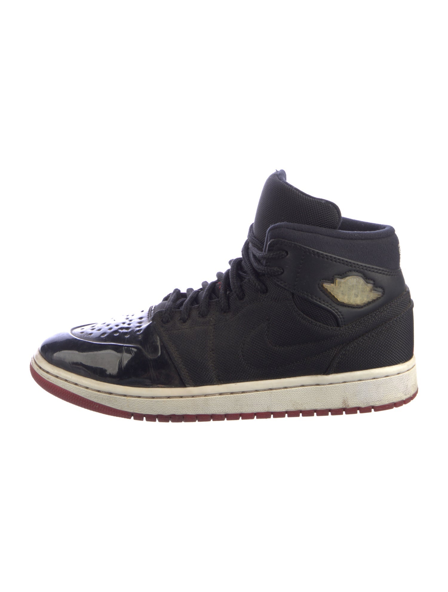 Jordan Patent Leather Lasercut Accents Sneakers